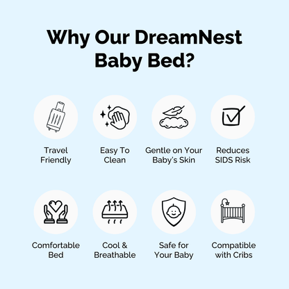 NestlyGo™  - The Ultimate Baby Bed